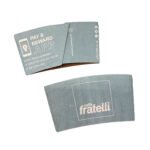 Custom Printing Coffee Sleeve Cup Sleeve - Eco-Friendly Paper Sleeve for Disposable Cups – Image 3