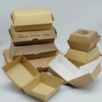 Triple Wall Micro Flute Burger Paper Box - Eco-Friendly Takeout Food Container - Imagen 2