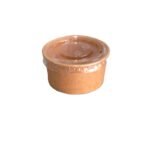 Biodegrabable Sauce Portion Kraft 2OZ 50ML Disposal Paper Cup with Flat Lids
