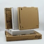 Custom Printed Pizza Boxes | Food Grade Paperboard Pizza Boxes with Lock Corner Design - Imagen 4
