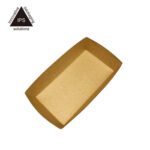 Disposable Paper Hot Dog Tray Rigid Boxes Loaf Bread Packaging Sausage Snack Biodegradable Corn Hot Dog Packaging Coated Paper - Imagen 4