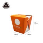 Personalized Cardboard Fast Food Packaging Box – Image 5