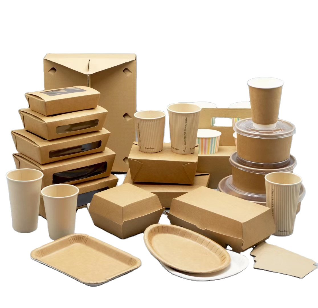 H42786105463d498a81cbb686fc927208n.jpg Triple Wall Micro Flute Burger Paper Box - Eco-Friendly Takeout Food Container - Imagen 1
