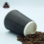 Triple Wall Ripple Paper Cup for Coffee | Eco-Friendly Disposable Coffee Cup - Image 6