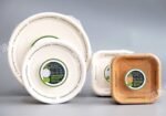 Sturdy Disposal  Water Based Coating  Triple Layer Corrugated  Paper Plates Oil Resistance - 画像 (2)