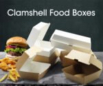 Emballage alimentaire prêt à l'emploi, boîte à hamburgers micro-flûte, boîtes rigides, papier sandwich, boîte à gâteaux transparente en papier à emporter – Image 2