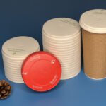 85mm Sustainable Cold/Hot Drink Paper Lids( Without the Cup) - Image 2