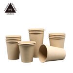 Hot Sell Customize High Quality Coffee Paper Cups Supplier for Sale Craft Paper Tea Cup Set Disposable Take Away Tea Cup Accept – Image 5