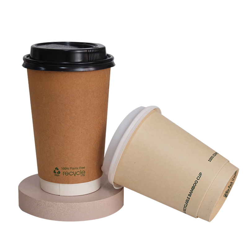 Ha59c6d5153f14142b47ec05aa72fc17f3.png Custom Logo Printed Disposable Double Wall Paper Cup with Lids for Hot Coffee Drinks Embossed Design - Imagen 1