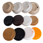 Private Label Ripple Paper Cup with Lids Craft Paper Premium Coffee Cup Custom Print Paper Gold Foil Lu Ripple Wall Accept – Image 2