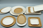 Sturdy Disposal  Water Based Coating  Triple Layer Corrugated  Paper Plates Oil Resistance - 画像 (4)