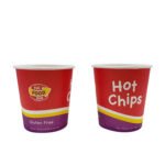 Newly Style Take Out Disposable Hot Chips Paper Cup - Image 5