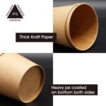 Ripple Greaseproof Paper Bowl with Board Lid | Eco-Friendly Disposable Bowl Combo - Image 5
