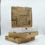 Custom Printed Pizza Boxes | Food Grade Paperboard Pizza Boxes with Lock Corner Design - Imagen 3